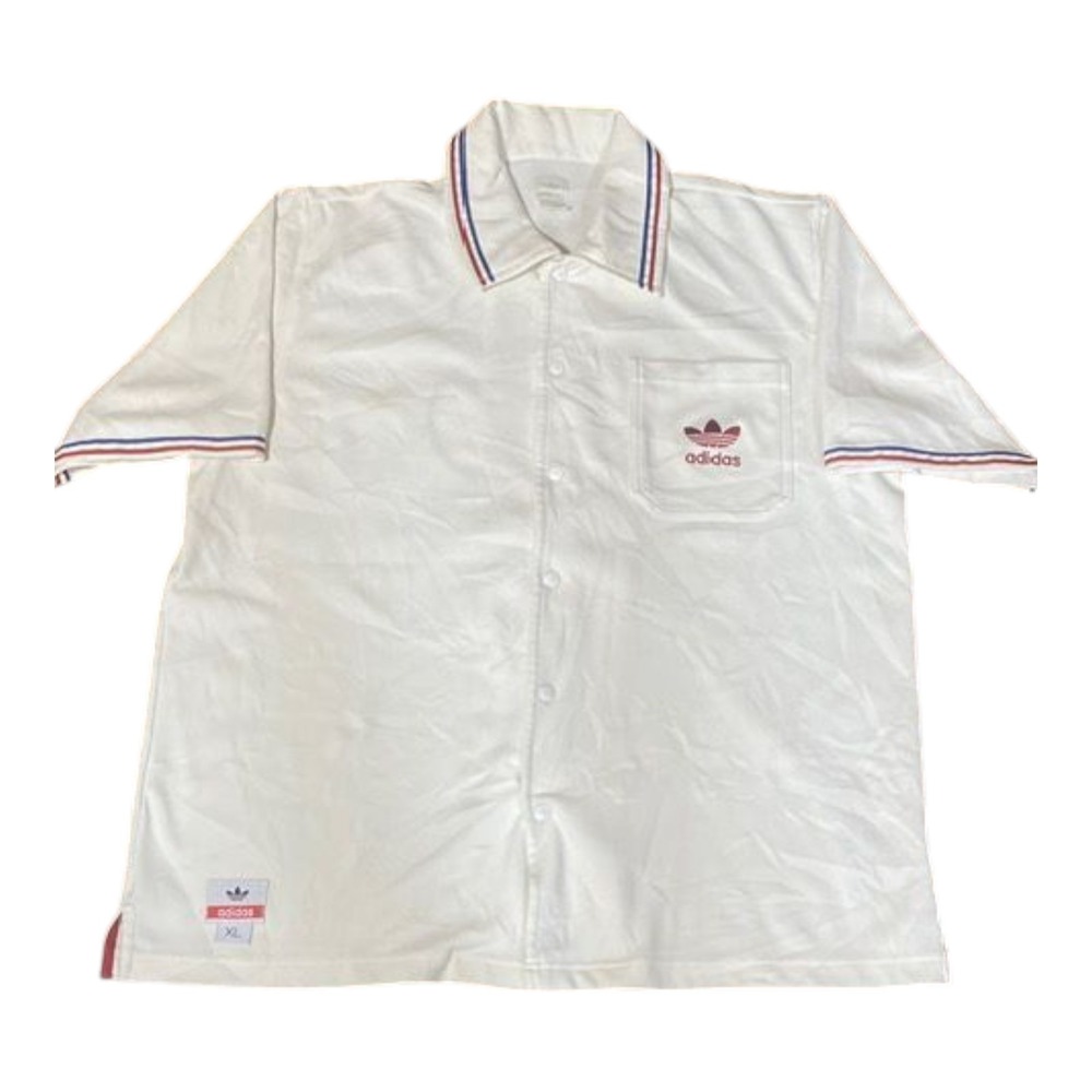 Vintage Adidas Julius Irving Dr J Polo Shirt Embroidered Philadelphia‎ 76ers  M1